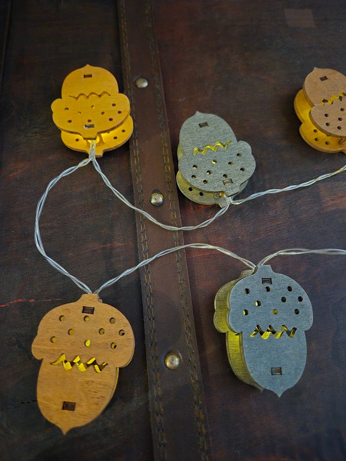 Guirlande lumineuse glands à leds - photo numéro 7