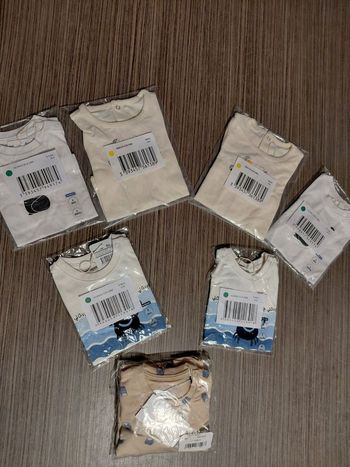 Lot de 6 Tee-Shirt et 1 pyjama Orchestra 🖤