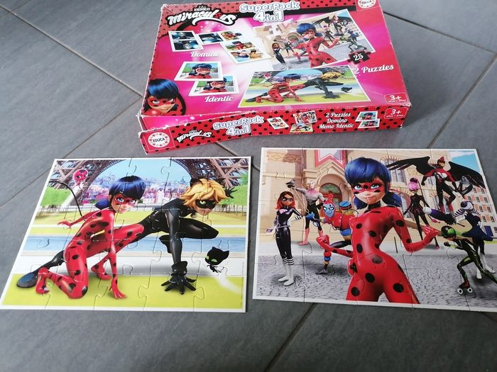 Superpack 4 en 1 miraculous