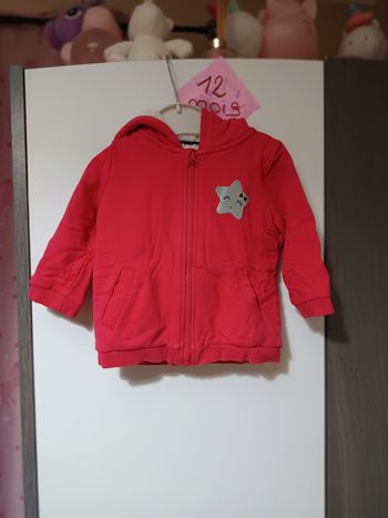 Gilet molletonné 12 mois 