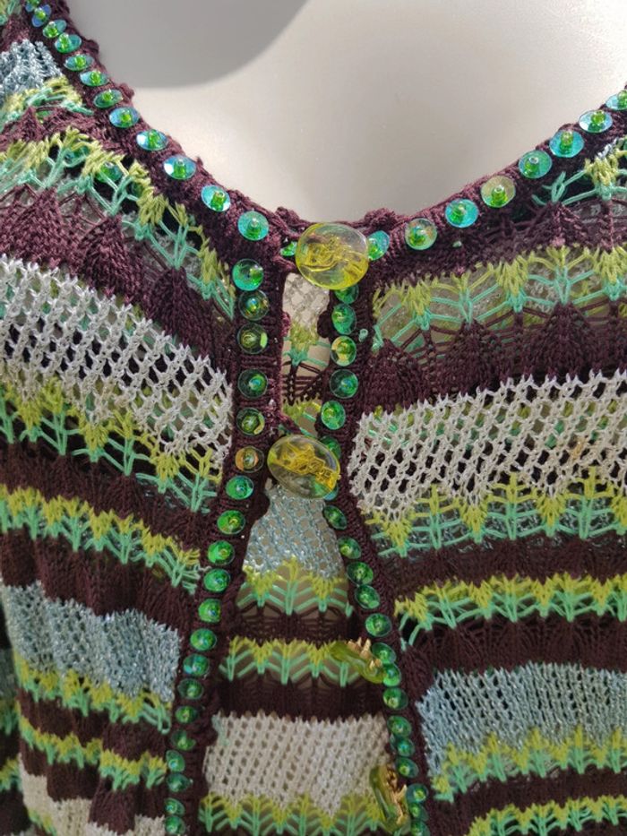 Duo Top et Gilet Crochets - photo numéro 4