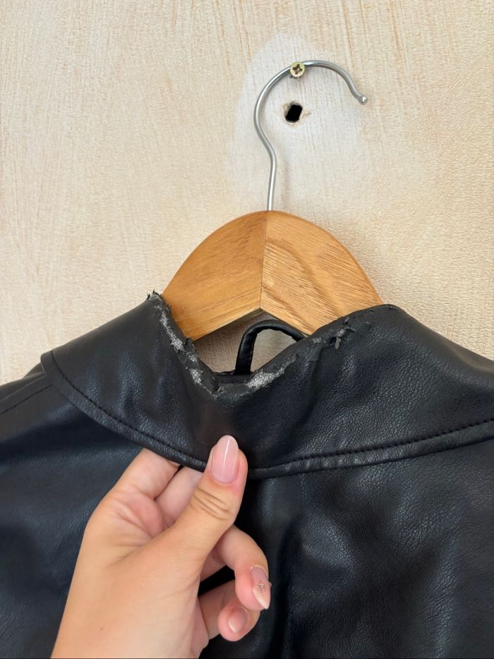 Veste similicuir - photo numéro 7