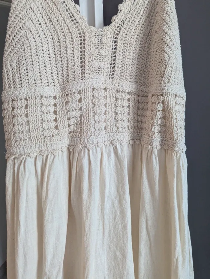 Robe longue Crochet Kiabi - photo numéro 2