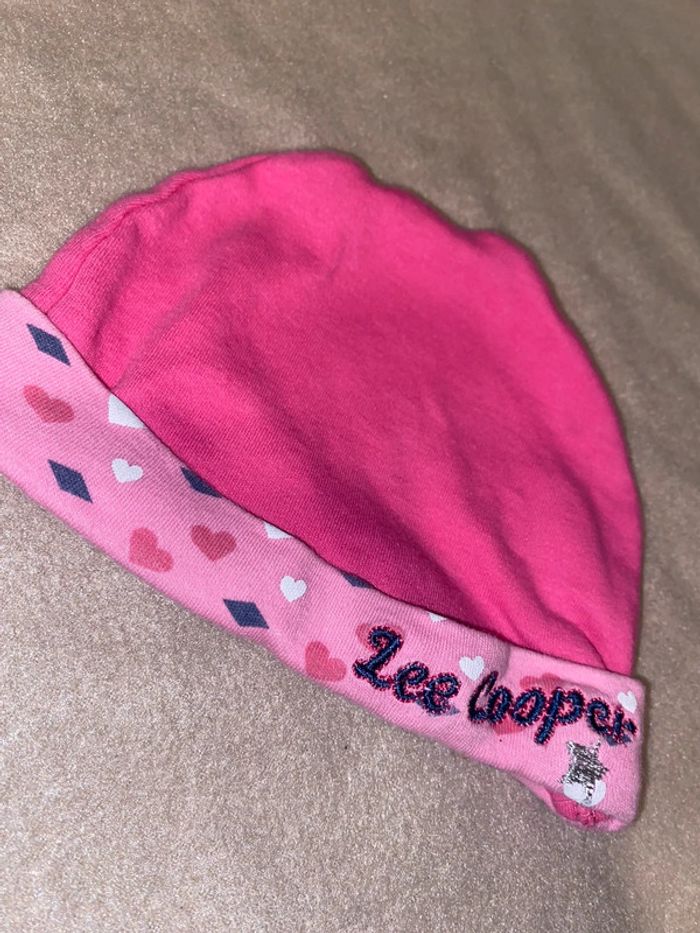 Bonnet bébé fille Lee Cooper