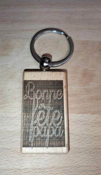 Porte clé bonne fête papa