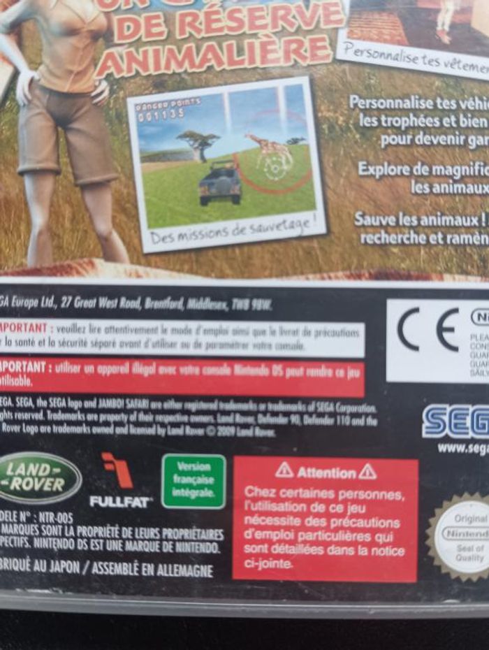 Nintendo - DS - Jambo safari - Animal rescue - photo numéro 3
