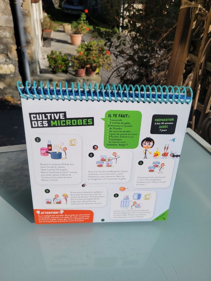 Coffret livre chevalet 🧪 100% Manip sciences 💥 - photo numéro 5