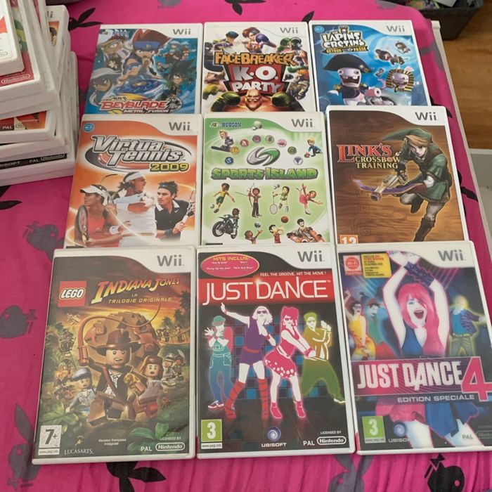 Jeu de Nintendo wii / prix à la demande