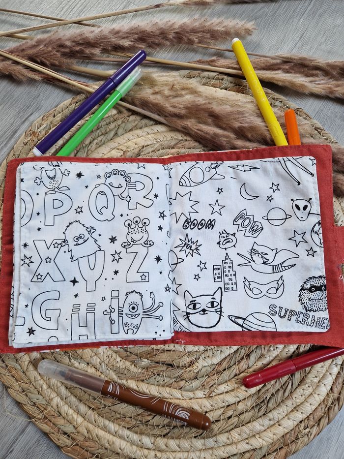 Livre coloriage Lavable - photo numéro 9