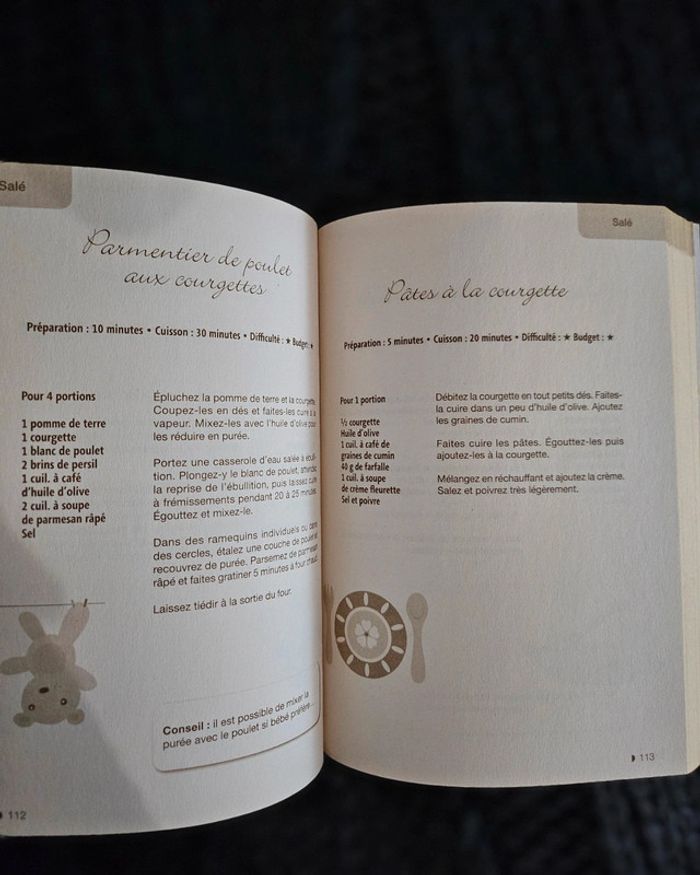 Livre recettes pour bébé - photo numéro 3