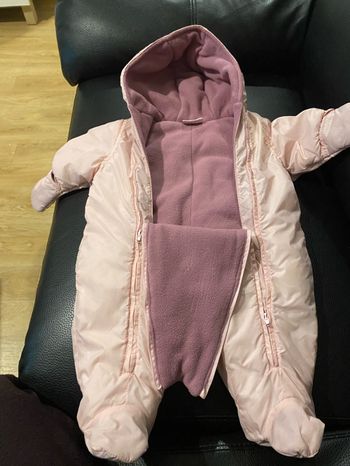 Combinaison pilote bébé fille