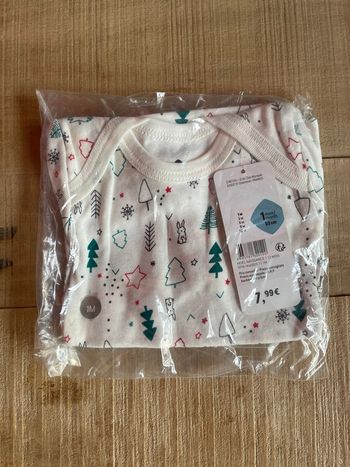 Grain de blé Body Noël naissance
