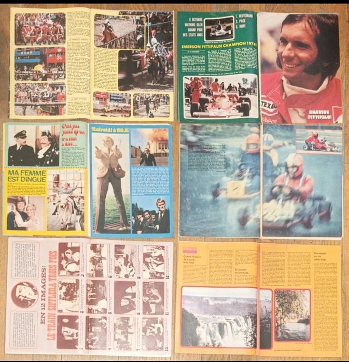 Lot de 6 anciens " le petit journal de Tintin" vintage - photo numéro 3