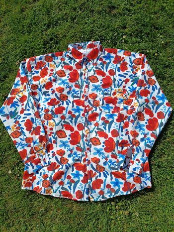 Chemise floral casual vacances XL