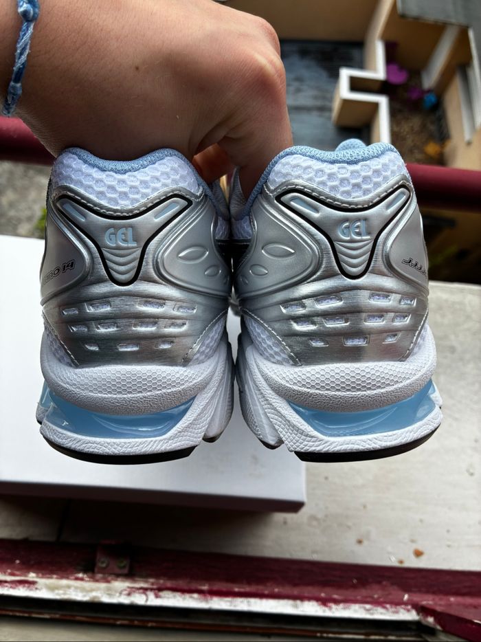 Jjjjound x Asics Gel-Kayano 14 White/Blue - Taille 42.5 - Neuves - photo numéro 6