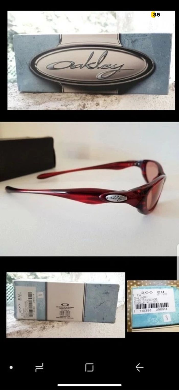 lunettes de soleil Oakley modèle Halo Cherry - photo numéro 6