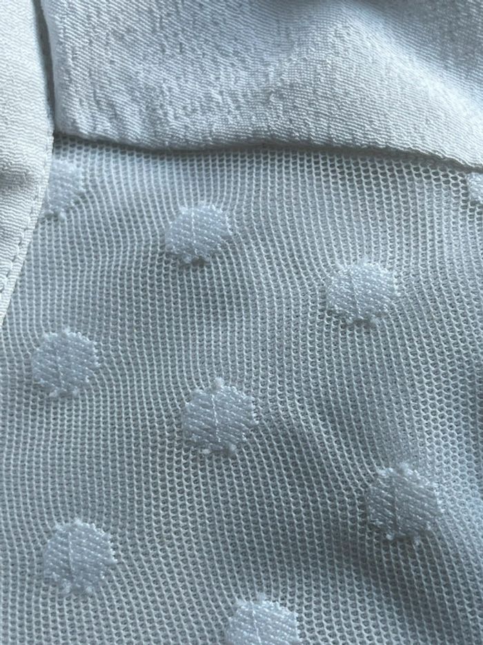 Blouse blanche col Claudine school rag XS - photo numéro 7