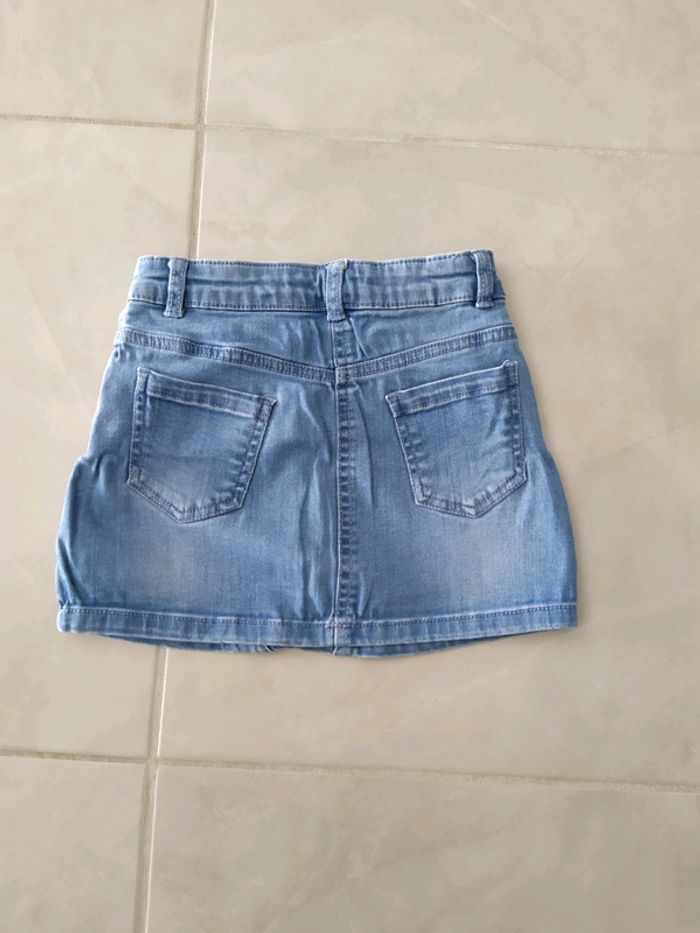 Jupe en jean fille taille 6 ans - photo numéro 2