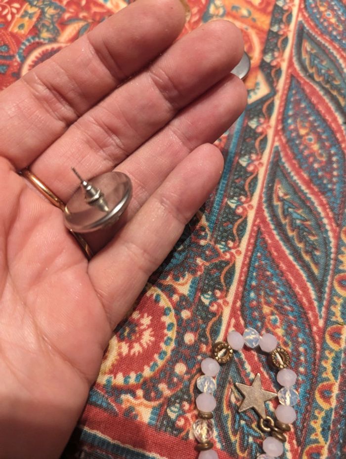 Boucles d'oreilles feuilles - photo numéro 4