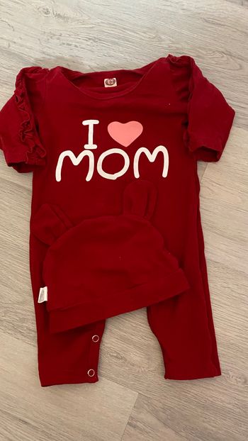 Ensemble pyjama et bonnet pour fille