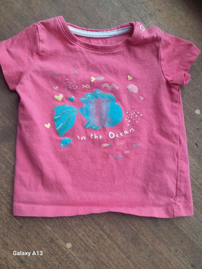 T-shirt- In Extenso-Taille 74cm