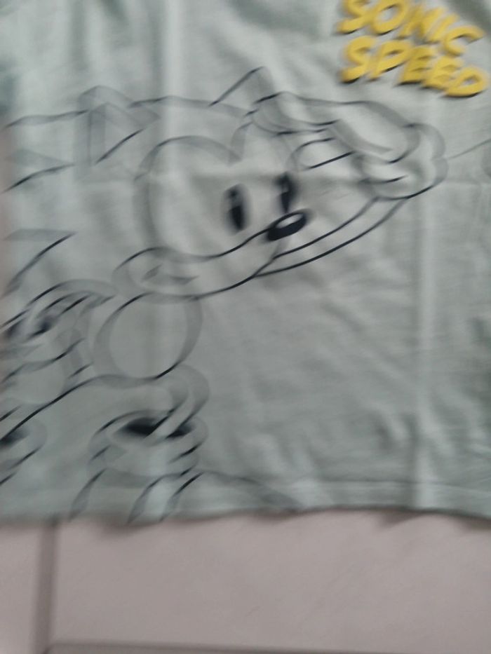 Tee shirt manche courte Sonic garçon 10A - photo numéro 2