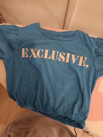Maillot crop top 7 ans