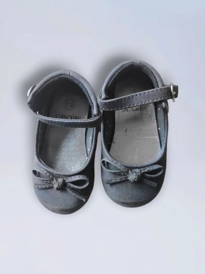 Ballerines grises noeud / Obaïbi - 19 - photo numéro 2