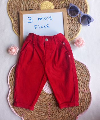 Pantalon fille 👧 3 mois