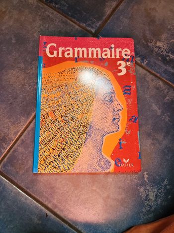 Grammaire 3eme hatier
