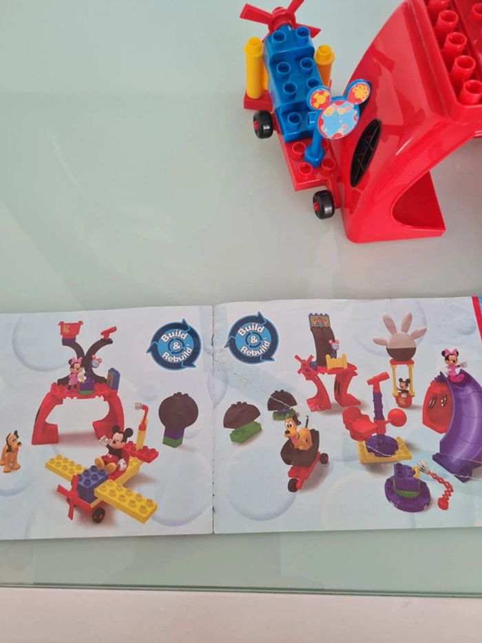 Lego mega bloks 7904 - maison de mickey - notice - photo numéro 7