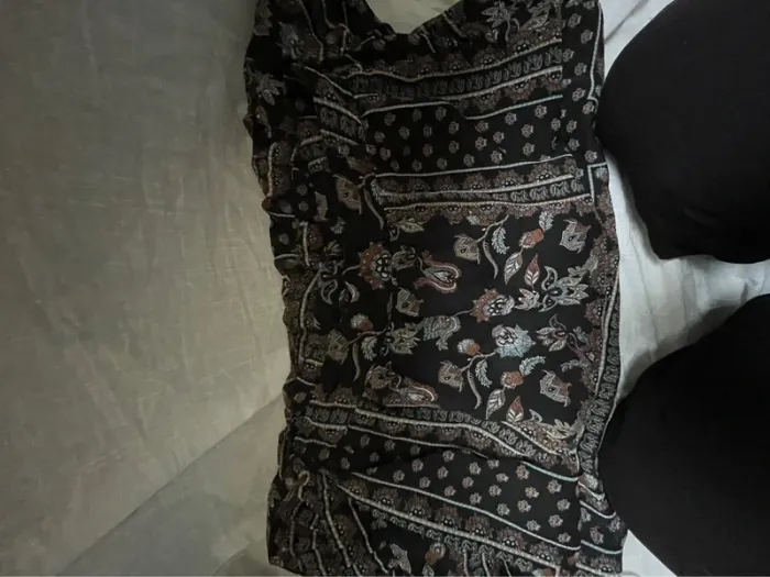 Jupe longue à motifs Manoukian – T.42 - photo numéro 2
