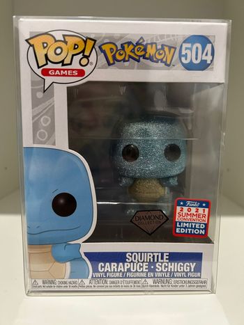 Funko Pop Pokémon – Squirtle /Carapuce (#504)