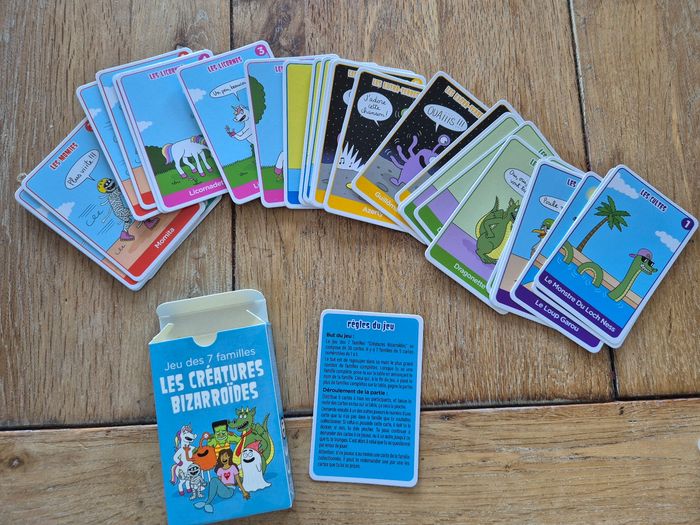 Jeux 7 familles Créatures Bizarroïdes - photo numéro 3