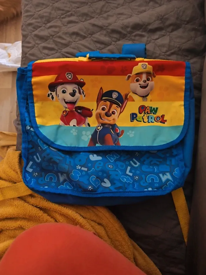 Cartable d'école pat patrouille