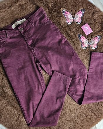 Jeans skinny violet taille 36