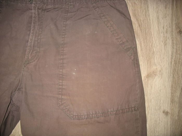 PANTACOURT MARRON FONCÉ "SERGIO VITTI" - TAILLE 40 - n°01 - photo numéro 2