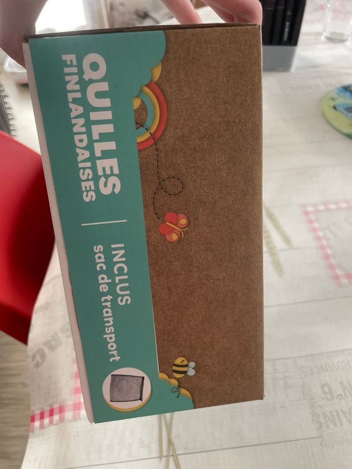 Jeux de quille en bois