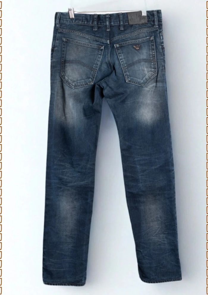 Jean bleu délavée Emporio Armani Taille 38 - photo numéro 8