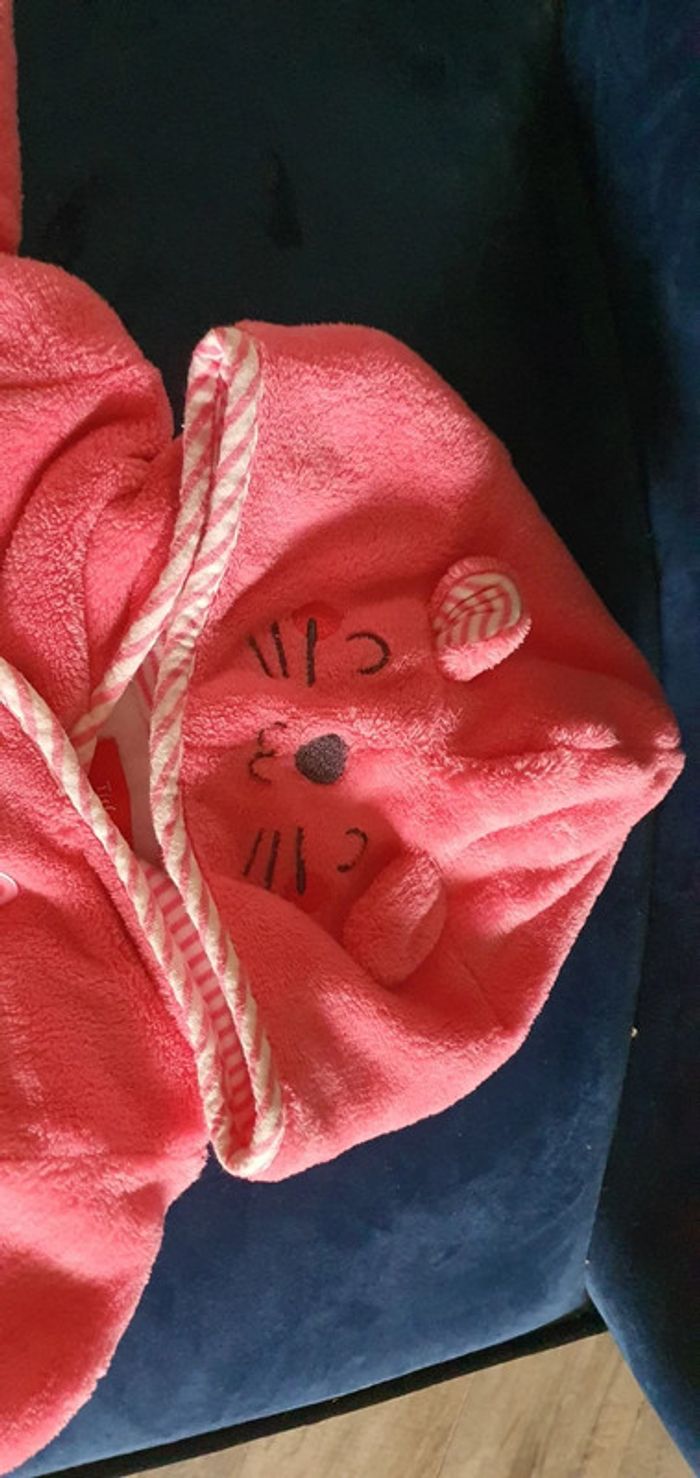 Gilet rose 9 mois - photo numéro 4