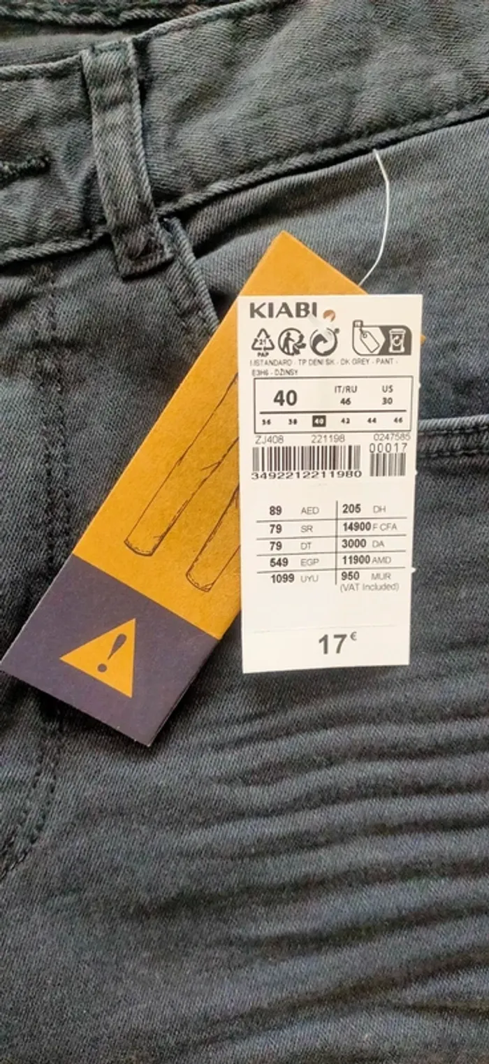 Jean homme Kiabi - Neuf - photo numéro 3