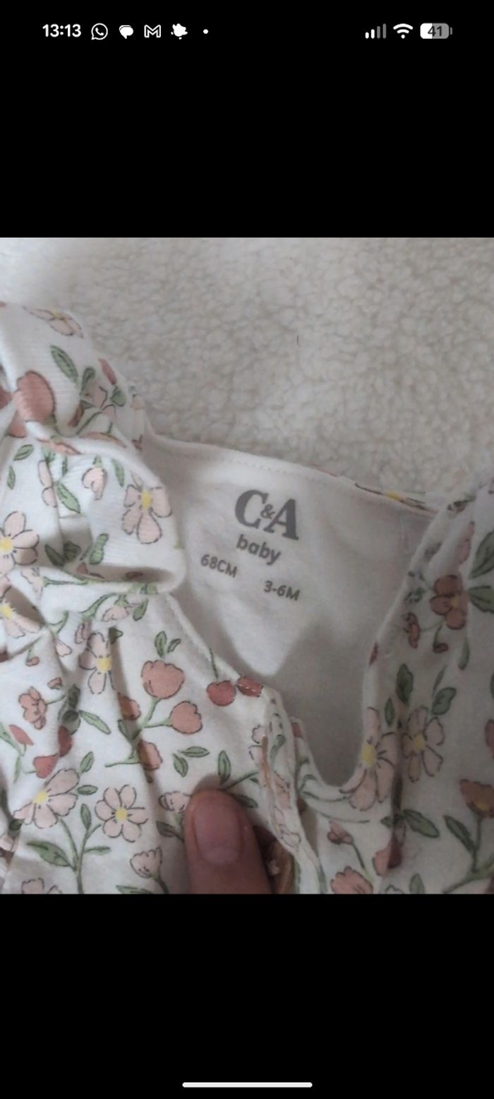 Haut a fleurs - photo numéro 2