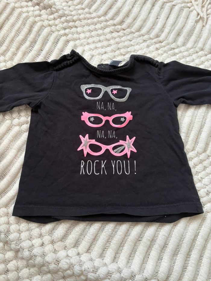TEE shirt fille TEX 9 mois