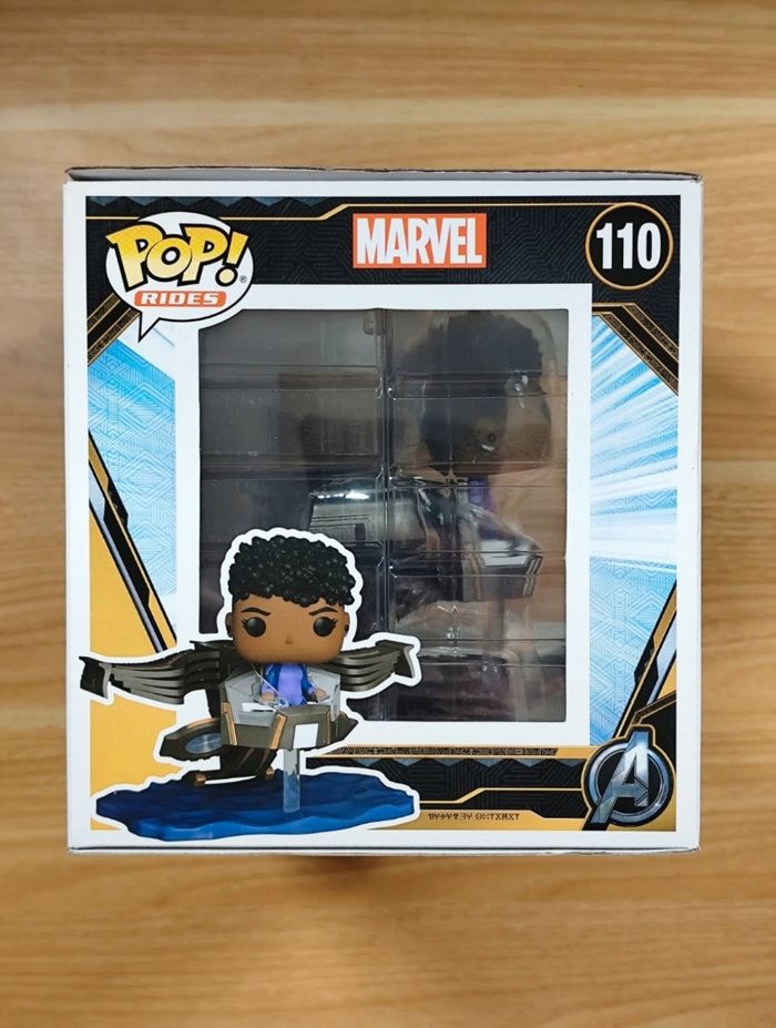 Lot 2 Funko Pop! Rides: Shuri In Sunbird #110 + Namor With Orca #116 (Black Panther Wakanda Forever) - photo numéro 5