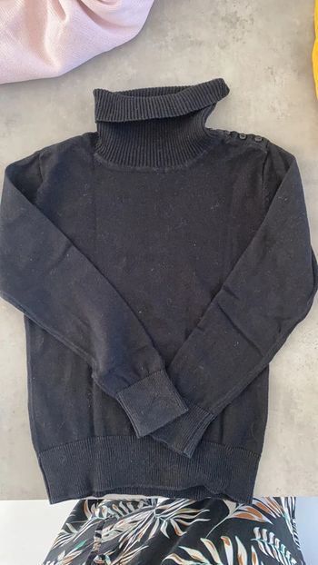 Pull col rouler