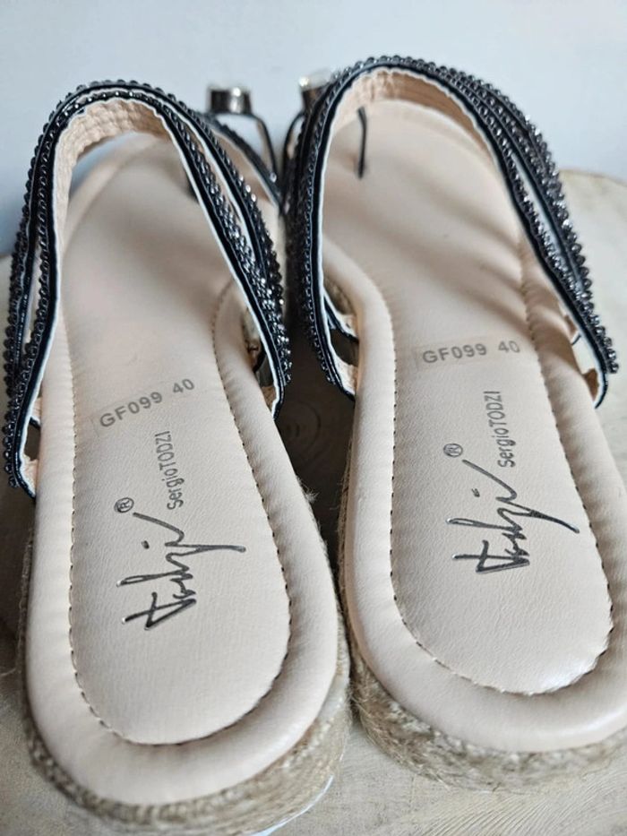 Mules Compensées Sergio Todzi Pointure 40 💎 - photo numéro 4