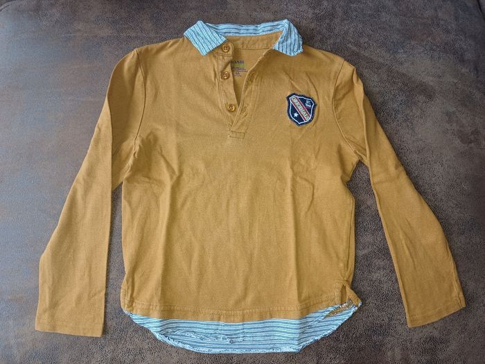 Lot T-shirt effet chemise doublé  6 ans garçon - photo numéro 3