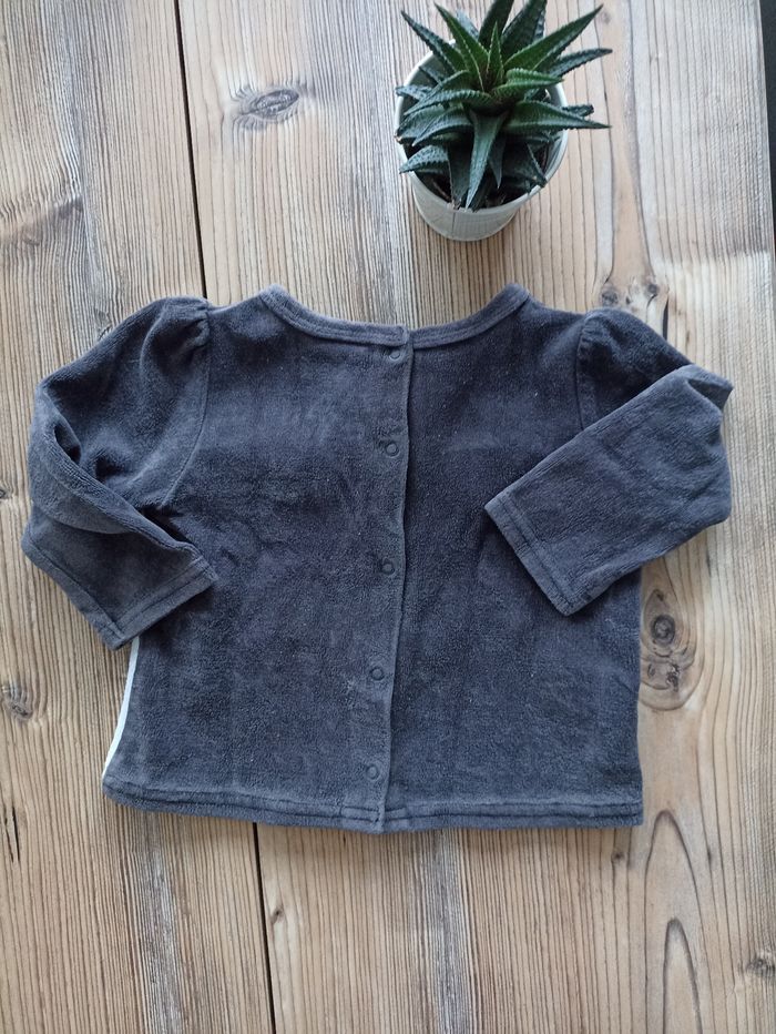 Haut de pyjama fille 9 mois - photo numéro 4