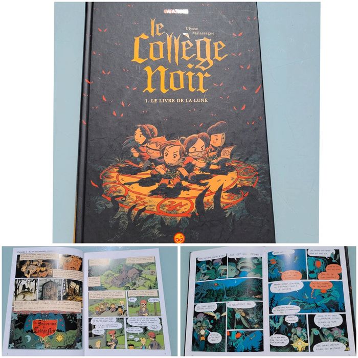 BD jeunesse : Le Collège noir, tome 1