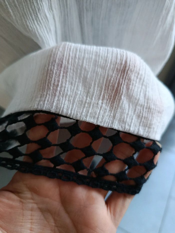 Débardeur blanc Agathe Taille 38 - photo numéro 3